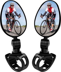 2 Pack Fahrradspiegel Universal Mini 360°  Rückfahrkamera Lenker Glas Spiegel
