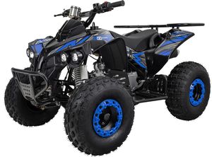 Actionbikes Motors Benzin Kinderquad S-10 - 125 ccm - Pocketquad (Blau)