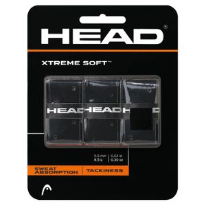 HEAD XtremeSoft 3er Pack Overgrip Schwarz