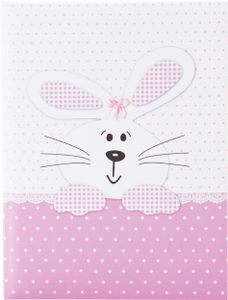 Goldbuch Babytagebuch Bunny pink 21x28 cm 44 illustrierte Seiten