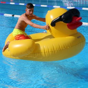 Game Derby Duck XXL riesen Schwimmente zum aufblasen