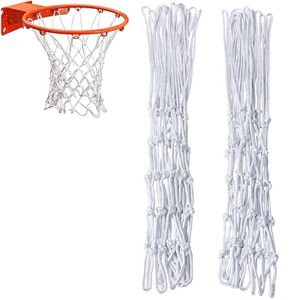 2 Stück Profi Basketballnetz, Basketball Ersatz Netz, Für Standard Größe BasketballKorb, Dauerhaft und Alle Wetter Ballnetz, Basketballnetze