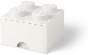 R.C. Zásuvka na kocky LEGO 4 weiß | RC40051735