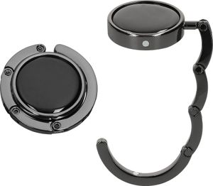 kwmobile Taschenhalter für Tisch - 2x Faltbare Antirutsch Handtaschenhalter Tisch Haken - Taschen Aufhänger - Geschenkidee Gadgets für Frauen -