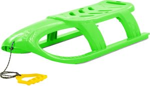 Schlitten fš¹r Kinder Grš¹n 102,5x40x23 cm Polypropylen - Klappschlitten 3,7 kg