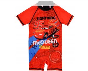 Badeanzug McQueen Kinder Badeanzug 50+ UV-Schutz  Größe110(105-110)