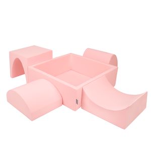 KiddyMoon Spielplatz Aus Schaumstoff Mit 300 Bälle 7cm Hindernisläufen Version 1 Quadrat Bällebad Mit Bunten Bällen Für Babys Und Kinder KiddyMoon Spielplatz Aus Schaumstoff Mit 300 Bälle 7cm Hindernisläufen Version 1 Quadrat Bällebad Mit Bunten Bällen Für Babys Und Kinder