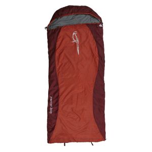 10T Parrot 300 - Kinder Decken-Schlafsack mit Halbmond-Kopfteil 180x75cm rot/orange Motivdruck bis +10°C