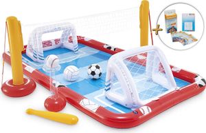 INTEX 57147NP - Playcenter - Action Sports (325x267x102cm) + Wasserpflege & Reparaturflicken