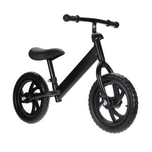 Buxibo - Laufrad - Gehfrei/Lauflernwagen - Ohne Pedale und Pedale - Outdoor Spielzeug für Jungen & Mädchen - Baby - 1, 2, 3 & 4 Jahre - Schwarz