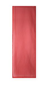Schiebegardine rot Flächenvorhang transparent 60x245 cm Voile Gardine Vorhang