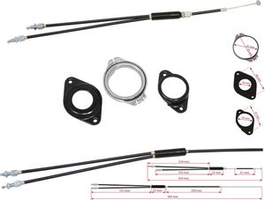 BMX ROTOR und Bremskabel Set