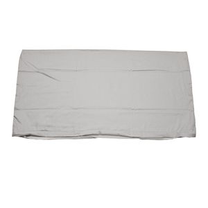 40x80cm Kopfkissenbezug Kissenbezug Kissenhülle Grau Silber 100% Baumwolle Satin mit Reißverschluss