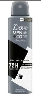 Dove Men Invisible Dry Sys Antiperspirant, 150 ml -> Dove Muži Neviditelný Suchý Antiperspirant, 150 ml