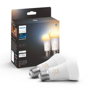 Philips Hue Bluetooth White Ambiance LED E27 60W 570lm Doppelpack