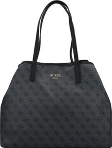 Guess Vikky Frauen 4G Logo Druck Synthetik Tote Tasche Kohle – Einheitsgröße / Kohle Guess Vikky Frauen 4G Logo Druck Synthetik Tote Tasche Kohle – Einheitsgröße / Kohle