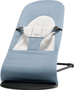 BabyBjörn Balance Soft Jersey Wippe Blau / Grau