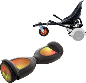 6.5 calowy hoverboard z amortyzatorami Hoverkart, Jetson Prism Black PRO, i czarny hoverkart z podwójnymi amortyzatorami, Smart Balance 6.5 calowy hoverboard z amortyzatorami Hoverkart, Jetson Prism Black PRO, i czarny hoverkart z podwójnymi amortyzatorami, Smart Balance