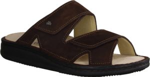 Finn Comfort Danzig-Soft, Herrenschuhe, Pantolette, Leder, Braun, bequem - Herrenschuhe Sandale / Pantolette, Braun, leder (oilbuk)&nbsp