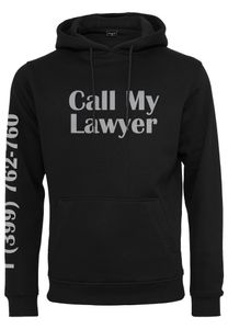 Mister Tee Herren Lawyer Hoody MT791, color:black, groesse herren:XL