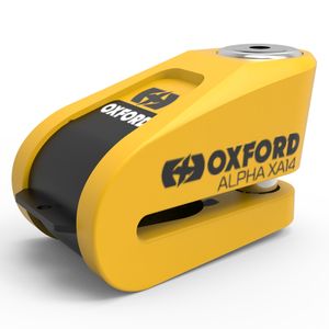 Oxford Alpha XA14 Bremsscheibenschloss (Yellow)