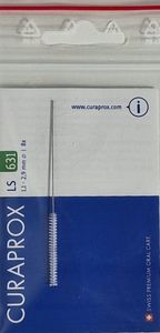 2x  Curaprox LS 631 (1,1mm - 2,9mm)  Interdentalbürsten 2x8 Stück