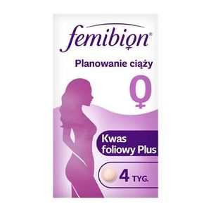 Femibion 0 Babyplannung 28 Tabletten für 4 wochen mit Folsäure