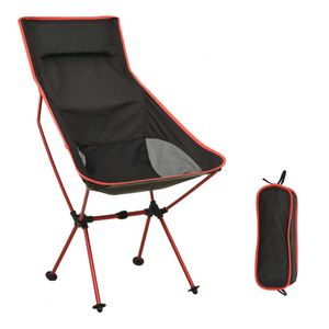 vidaXL Skladacia kempingová stolička z PVC a hliníka čierna