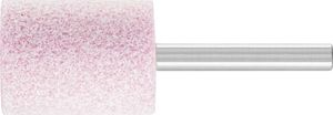 Pferd Schleifstift Körnung 60EK 25 x Höhe 32mm Schaft-Durchmesser 6mm Zylinderform Härte 0 rosa (AR) - 31135276