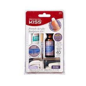 Kiss My Face French Sculpture Acrylic Kit - Acrylic Set Of French Manicure 1 Pcs