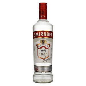 Smirnoff Red Label Vodka Triple Distilled No. 21 | 37,5 % vol | 0,7 l