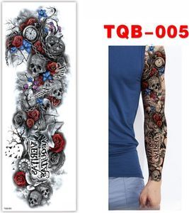 INF Tymczasowa naklejka na ramię z tatuażem 13#modelka