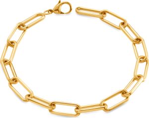 Boccia Armband Titan vergoldet 03045-02 20,5 cm