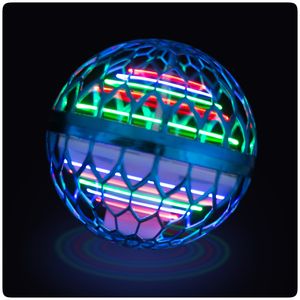 PRECORN Fliegender Leuchtball in blau mit Lichteffekten Flying Ball Fliegender Ball UFO Ball mit Licht Spielzeug für Kinder« Spielzeug-Drohne