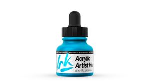 Acrylic Artist Inks Vallejo 60010 Light Blue 30ml Airbrush Tinte