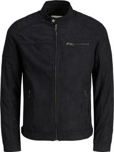JACK & JONES Kunstleder Jacke Biker Blouson Bomberjacke JJEROCKY Übergangsjacke Größe: L JACK & JONES Kunstleder Jacke Biker Blouson Bomberjacke JJEROCKY Übergangsjacke Größe: L