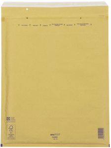 aroFOL® 2FVAF000070 Luftpolstertaschen Nr. 10, 350x470 mm, braun, 10 Stück