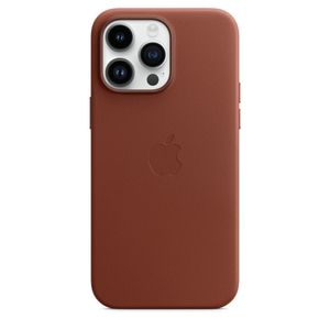 Apple Leder Case iPhone 14 Pro Max    bn  mit MagSafe - umbra