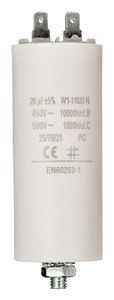 Kondensator 20.0uf / 450 v + Aarde Kondensator 20.0uf / 450 v + Aarde