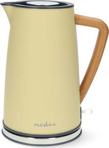 Wasserkocher | 1.7 l | Soft-Touch | Gelb | Um 360 Grad drehbar | Verdecktes Heizelement | Strix® Controller | Boil-dry protection
