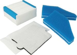 vhbw Filter-Set Ersatz für Thomas 787276, Filterset 101, 787272 für Staubsauger - 5x Filter