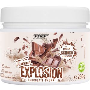 TNT Flavour Explosion Geschmackspulver zum Süßen und Aromatisieren 250g Chocolate-Chunk