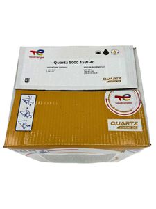 Total Quartz 5000 15W-40 20 Liter BAG-IN Box