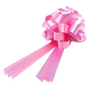 Oblique Unique Geschenkschleife mit Geschenkband Groß Deko Schleifen - hellrosa rosa