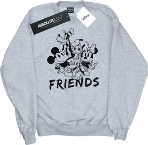Disney - "Mickey Mouse And Friends" Sweatshirt für Mädchen BI28045 (116) (Grau)