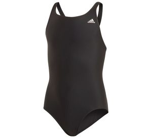 adidas Badeanzug Mädchen chlorresistent schnelltrocknend, Farbe:Schwarz, Kinder Größen:116