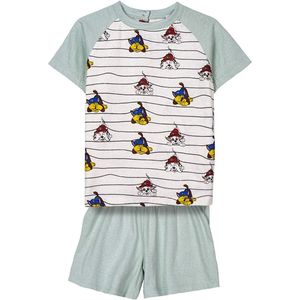 Paw Patrol Gr&#220 Nes Single-Jersey-Pyjama-Shorts