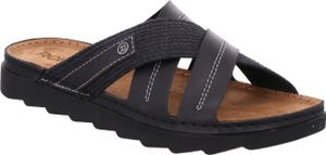 Rohde Foggia-H EASYS N°32 Herren Pantoletten Hausschuhe Sandalen Sandalette , Farbe:Schwarz (Schwarz), Größe:EUR 40
