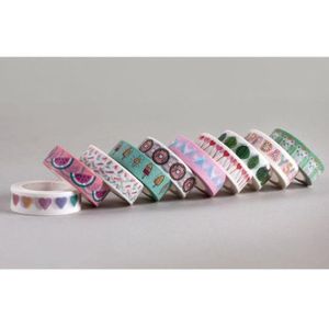 rayher Hobby Washi Tape Happy Days 15mm 10m