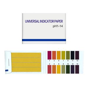 INF Lackmuspapier für pH-Test (1-14) 80 Teststreifen Mehrfarbig